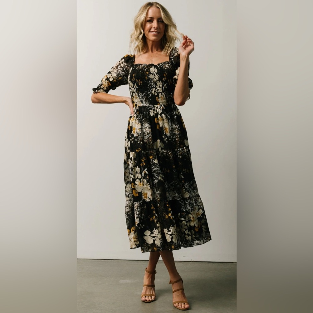 two Baltic Born smocked dresses - Ashley and Fabian - XS/S